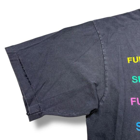 Vintage The Body Co T-Shirt XL 90s Fun Clothes Serious Body Globe Graphic Hanes - Picture 5 of 8